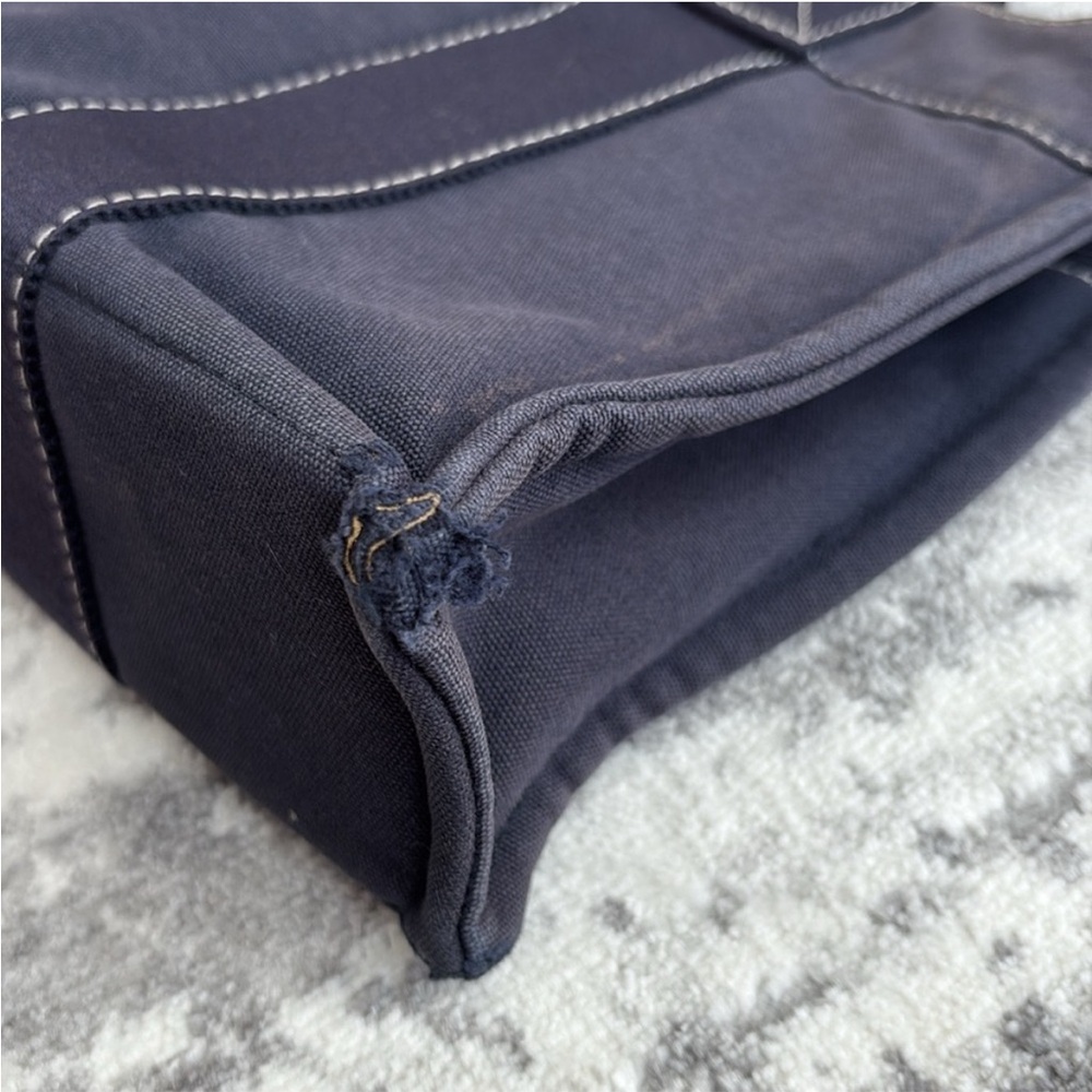 Authentic Hermes Canvas Tote Pm - image 6